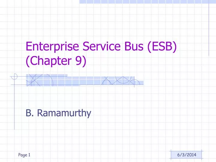 enterprise service bus esb chapter 9
