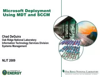 Microsoft Deployment Using MDT and SCCM