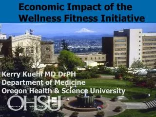 Economic Impact of the Wellness Fitness Initiative
