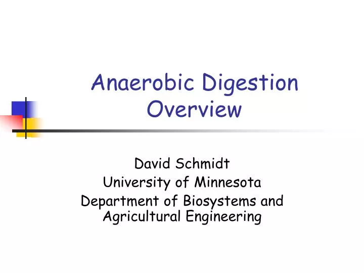 anaerobic digestion overview