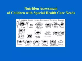 Nutrition Assessment of Children with Special Health Care Needs