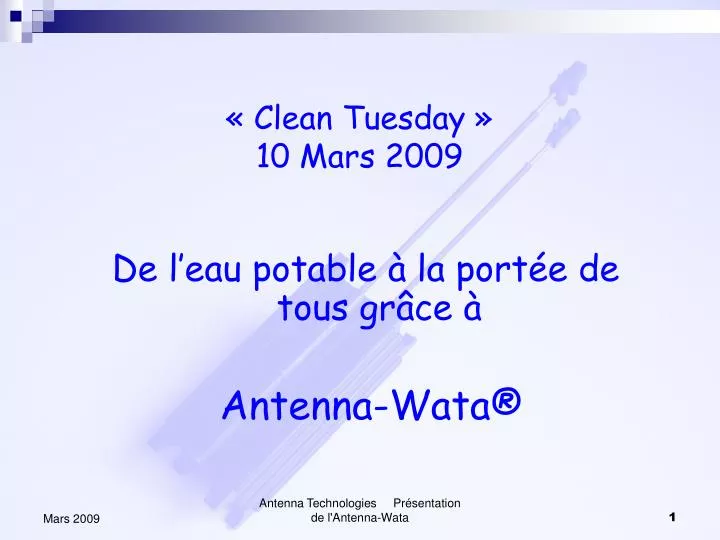 clean tuesday 10 mars 2009