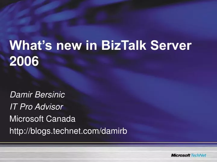 what s new in biztalk server 2006