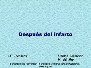 despu s del infarto