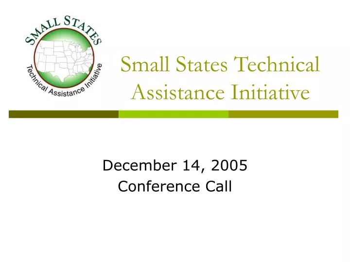 small states technical assistance initiative