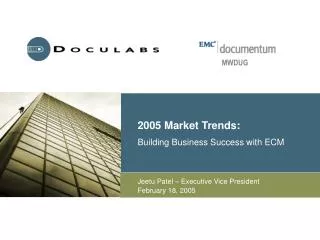2005 Market Trends: