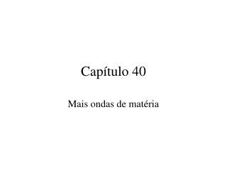 Capítulo 40