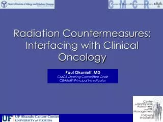 Radiation Countermeasures: Interfacing with Clinical Oncology