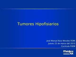 Tumores Hipofisiarios