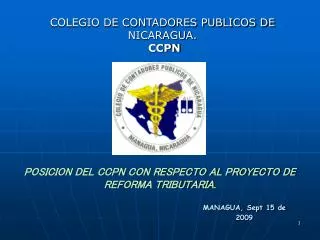 POSICION DEL CCPN CON RESPECTO AL PROYECTO DE REFORMA TRIBUTARIA.