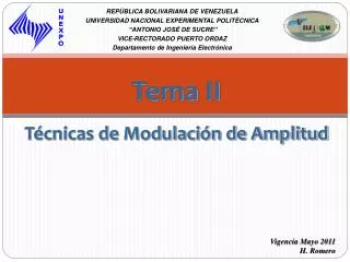 tema ii t cnicas de modulaci n de amplitud