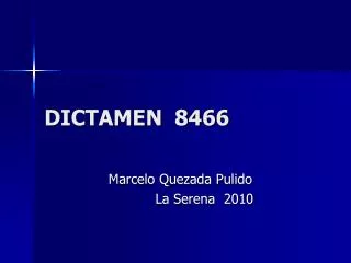 dictamen 8466