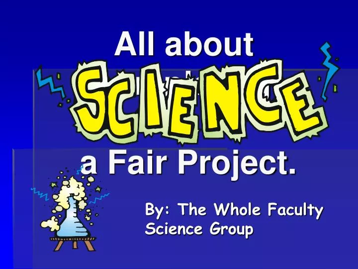 all about completing a fair project