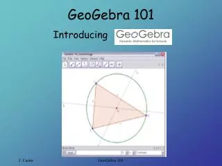 GeoGebra 101