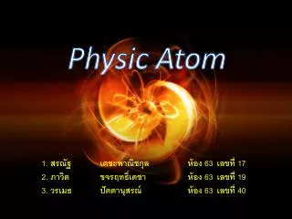 Physic Atom