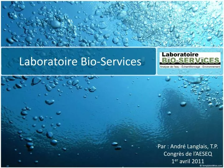 laboratoire bio services