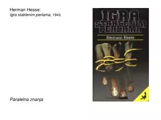 herman hesse igra staklenim perlama 1943