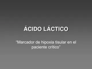 cido l ctico