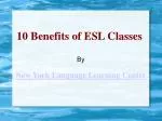Learn English in New York City - slide 1
