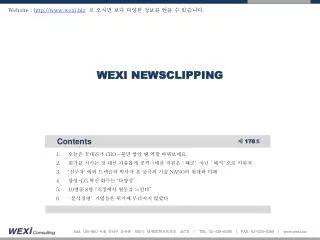 wexi newsclipping