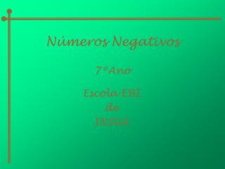 n meros negativos
