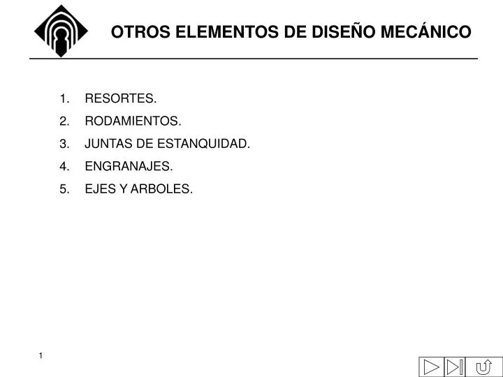 otros elementos de dise o mec nico