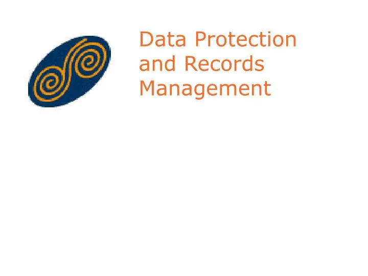 data protection and records management