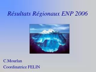 r sultats r gionaux enp 2006