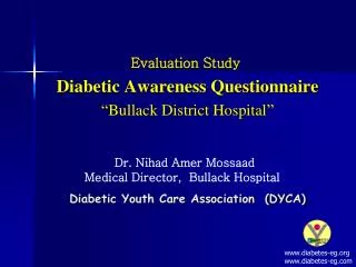 Diabetic Youth Care Association (DYCA)