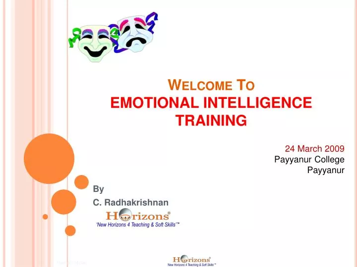 welcome to emotional intelligence training