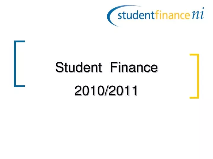 student finance 2010 2011