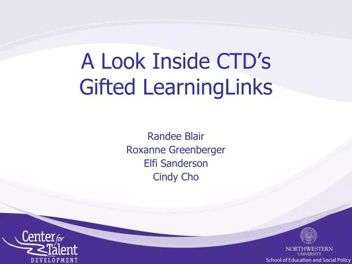 a look inside ctd s gifted learninglinks