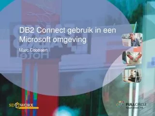 DB2 Connect gebruik in een Microsoft omgeving