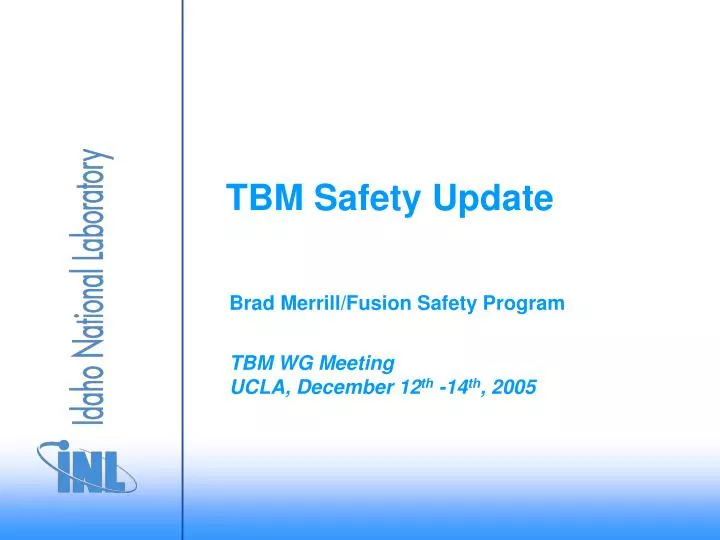 tbm safety update