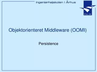 Objektorienteret Middleware (OOMI)