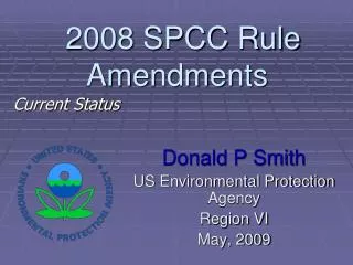 2008 SPCC Rule Amendments