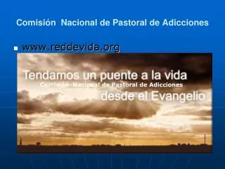 Comisión Nacional de Pastoral de Adicciones