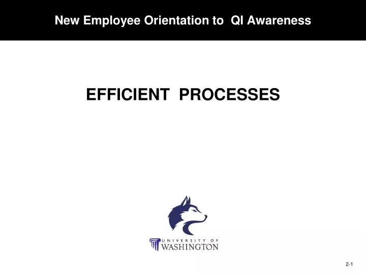 new employee orientation to qi awareness
