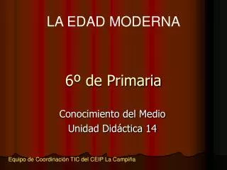 6 de primaria