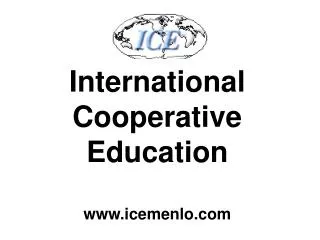 International Cooperative Education icemenlo