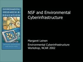 NSF and Environmental Cyberinfrastructure
