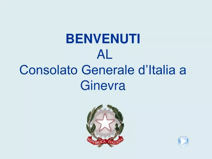 benvenuti al consolato generale d italia a ginevra