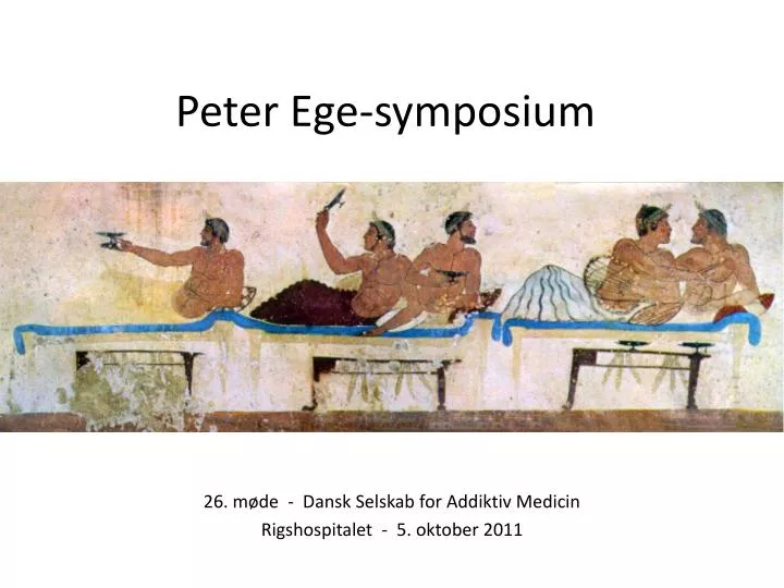 peter ege symposium