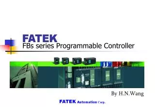FBs series Programmable Controller