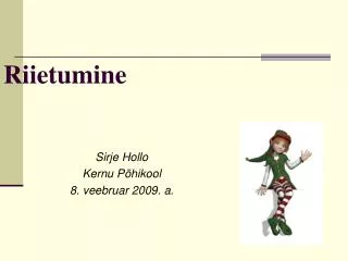 riietumine