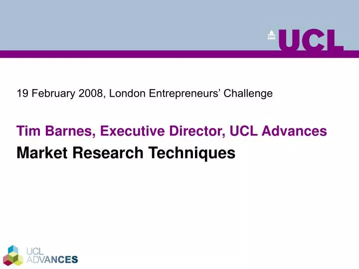 19 february 2008 london entrepreneurs challenge