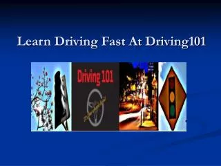Learn Driving Fast