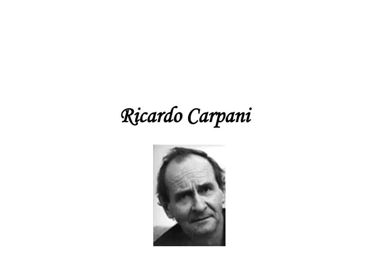 ricardo carpani