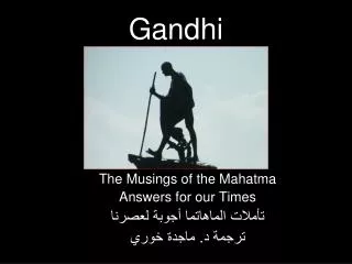 gandhi