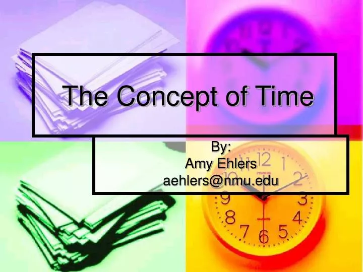 the concept of time